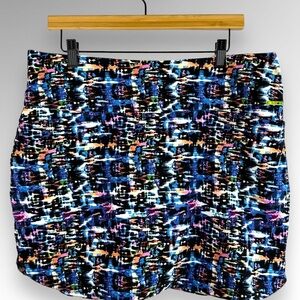 Swing Control Womens Multi-Color Golf Skorts Size 16